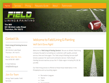 Tablet Screenshot of fieldlining.us